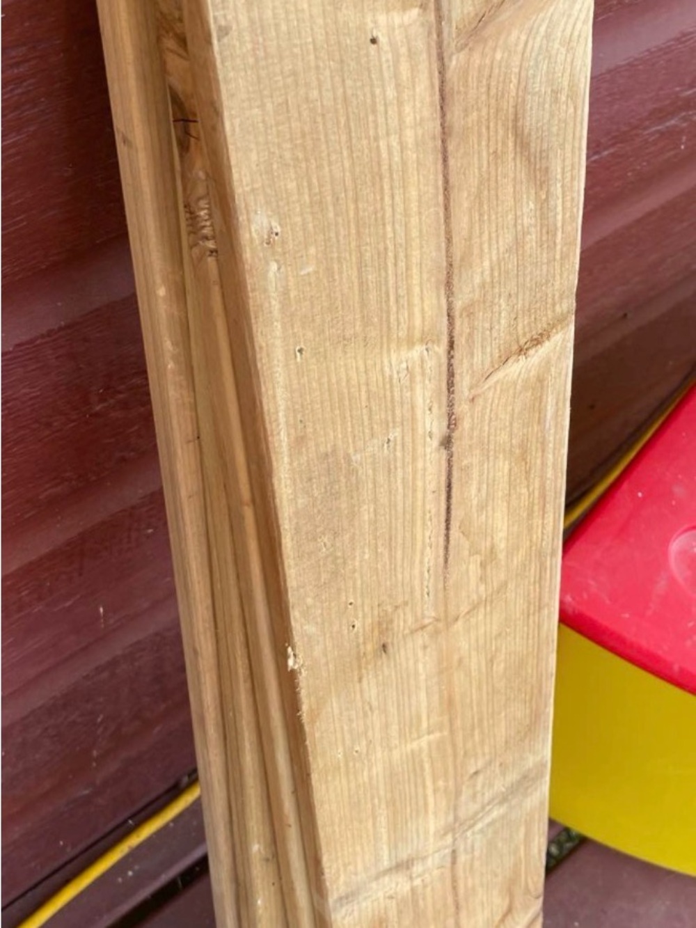 Natural Wood Trim Molding - Cream Finish 10 plancher de 29x5 pouces x 1/2
